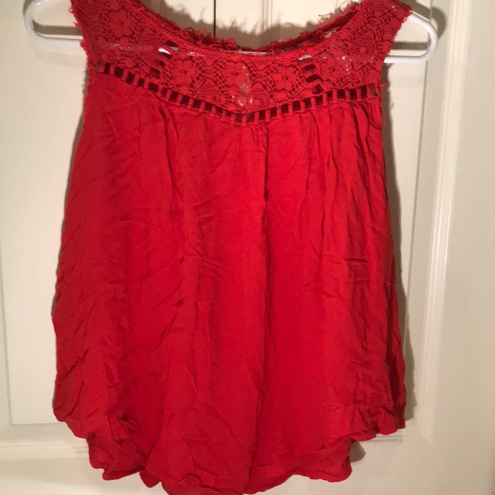 Red Tank top